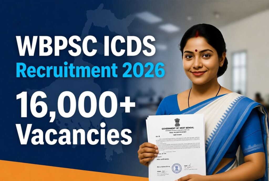 WBPSC ICDS Recruitment 2026